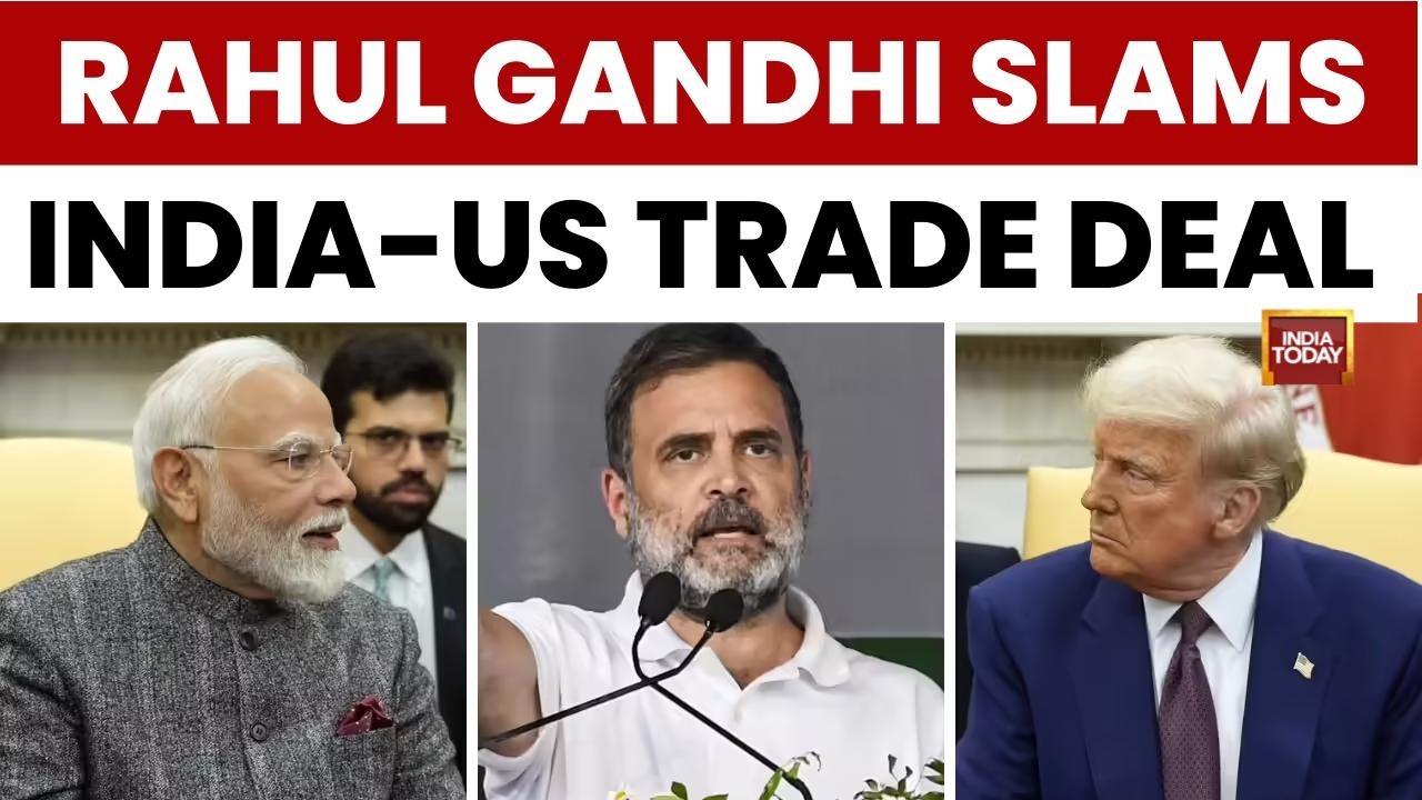 Rahul Gandhi Slams India-US Deal: 'Indian Data Is Our Biggest Asset, Not For Free Flow To US'