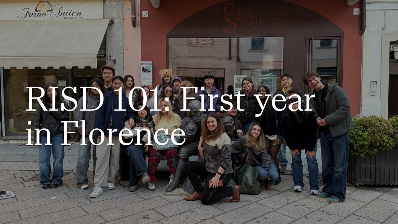 RISD 101: First Year in Florence | RISD Undergraduate Admissions | 2024-2025