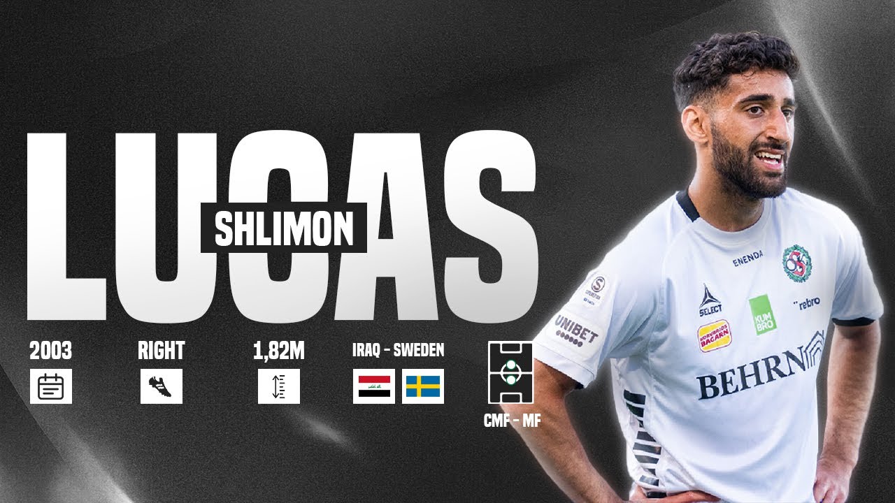 Lucas Shlimon • Centre Midfielder • Highlights 2025 • Orebro Sk