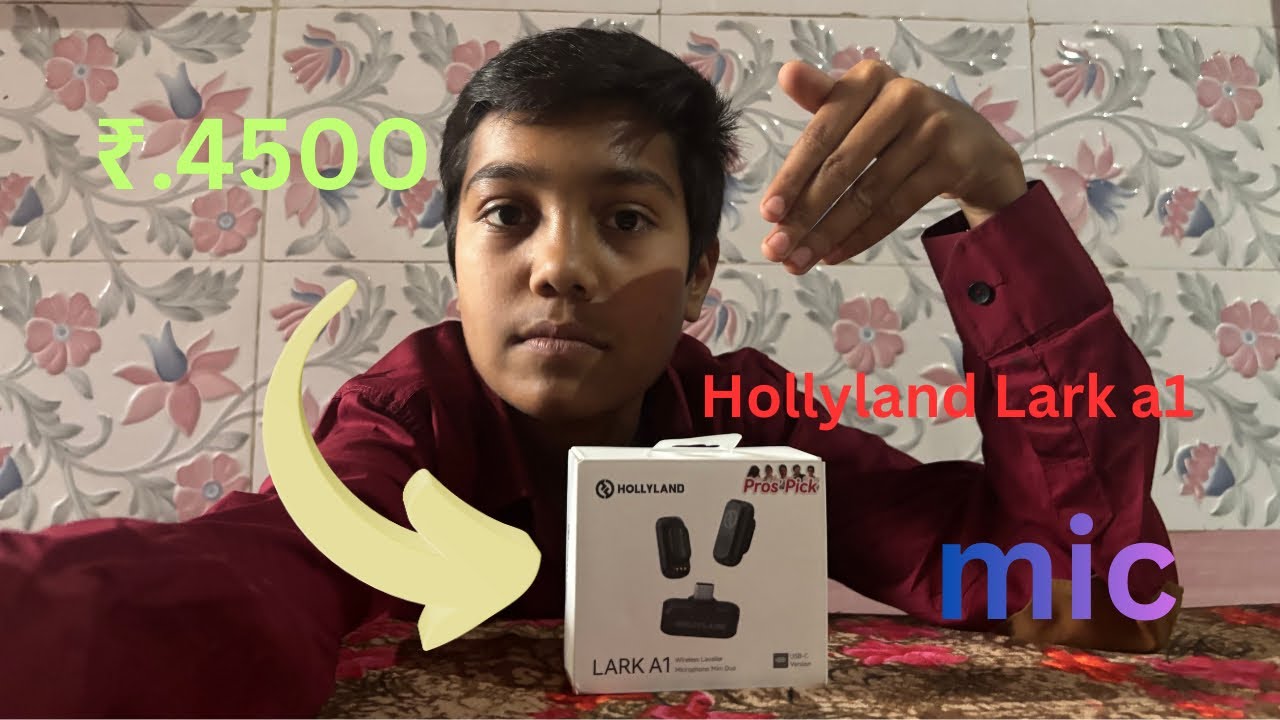 Only land ￼Lark a1 mic #microphone video#HolIy land#best lavalier mic #Best Mic for YouTubers