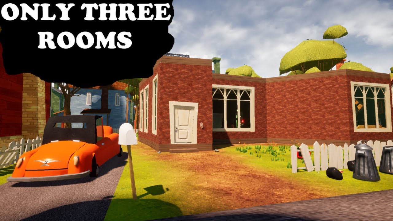 Only Three Rooms Hello Neighbor Mod Gameplay Walkthrough