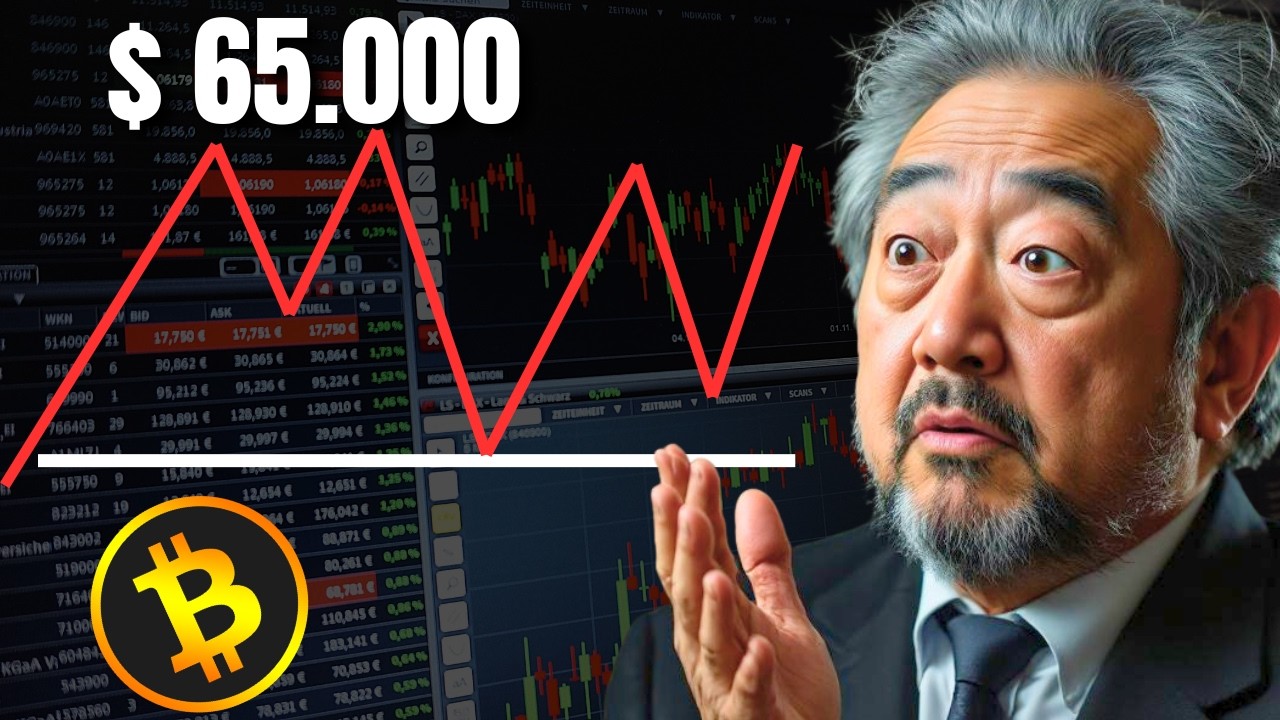 BTC cai 3% e testa o Suporte de US$ 65 mil