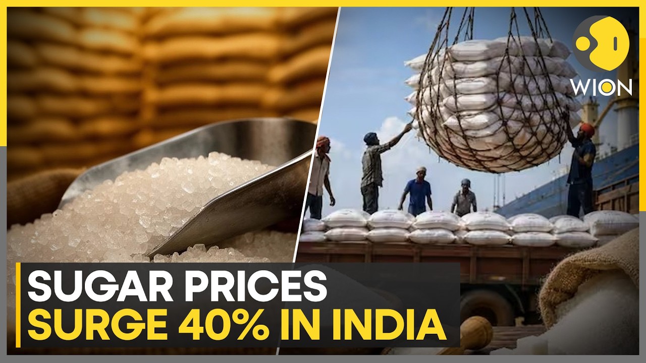 Sugar Prices Hit Record Highs in India | Government Takes Emergency Measures as Prices Surge 40%