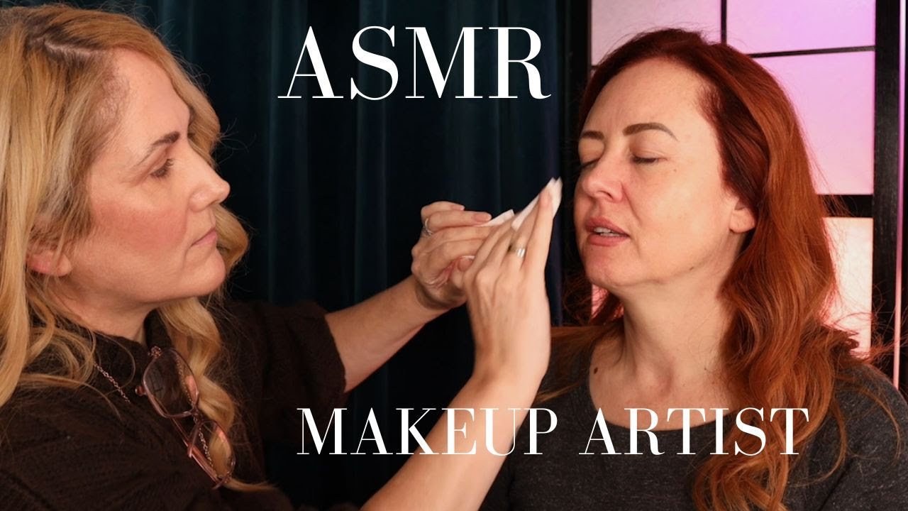 ASMR Makeup Artist | Relaxing Makeup Removal, Massage & Hair Play  💆&zwj;♀️✨