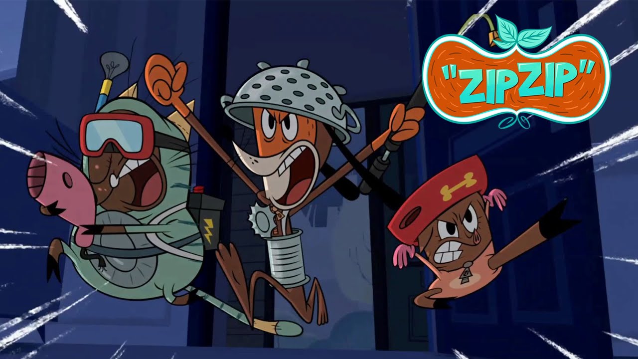 Suzie entra pelo cano | Zip Zip | Episódio de Halloween | Desenhos animados para crianças