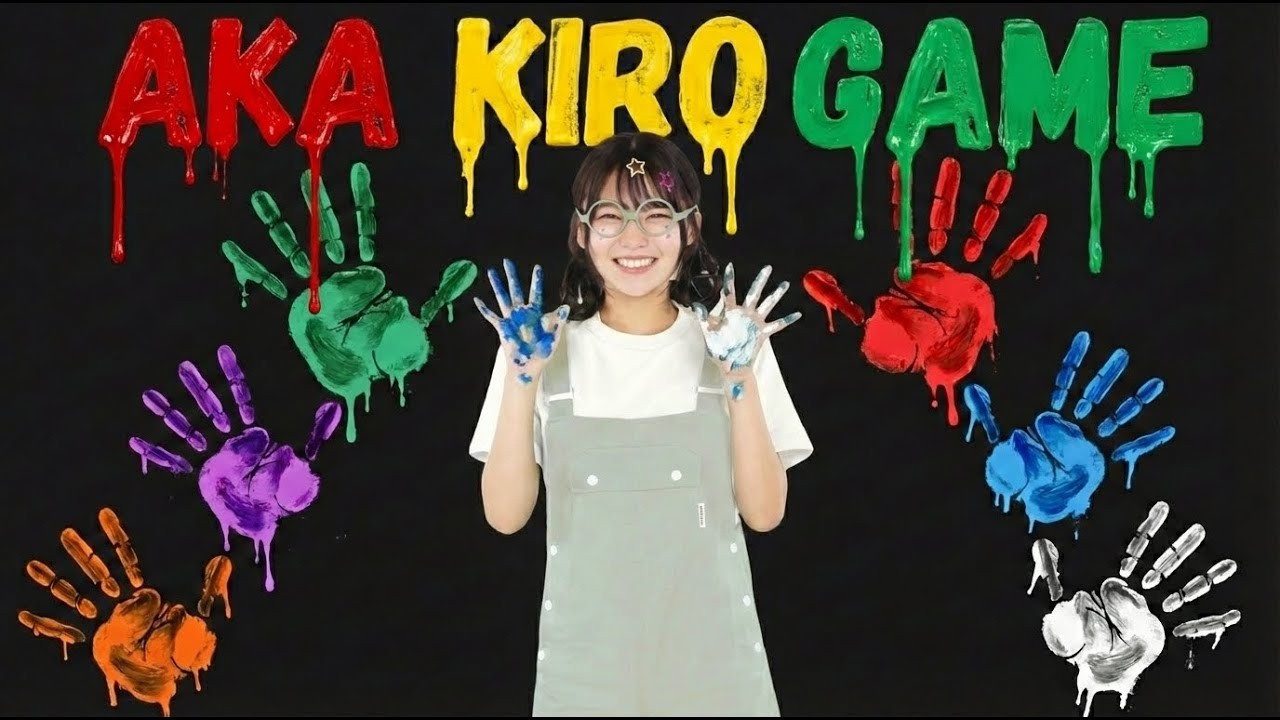 AKA! KIRO! AKA! SHIRO! AO! KIRO! | VIRAL TREND! Color Mixing | immersive interactive