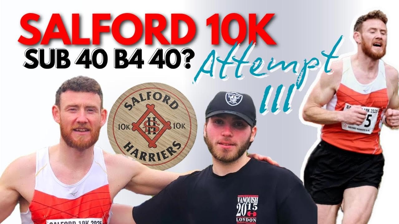 Salford 10k // 18th April 2025 // Can I break Sub 40 before 40?... Attempt number 3