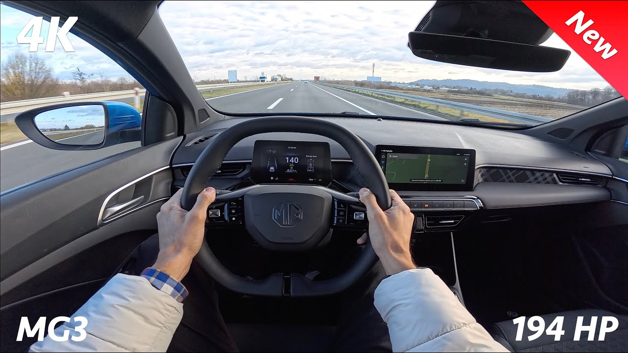MG3 2024 POV test drive (1.5 l Hybrid+ 194 HP) City - Highway