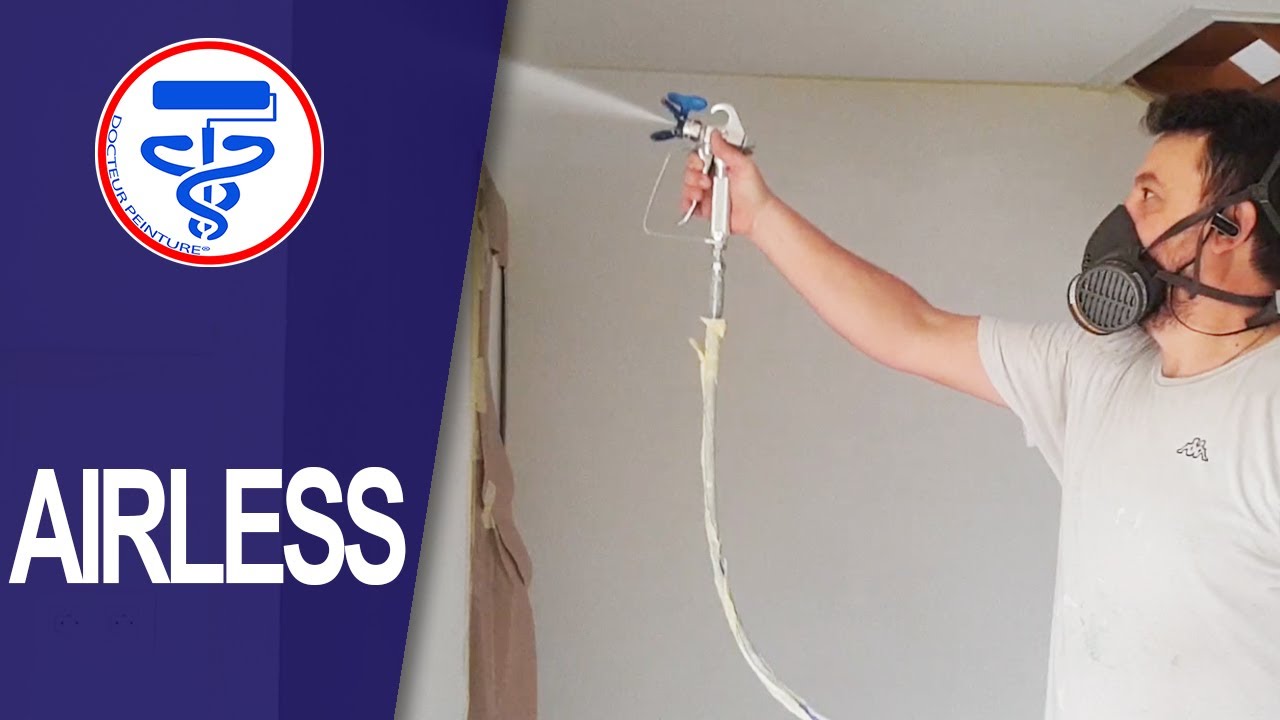 Comment peindre un mur à l'airless - airlessdoc