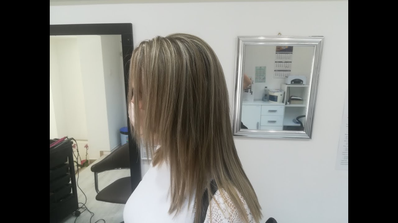 Suvite blonde - tehnica de suvitat in diagonala