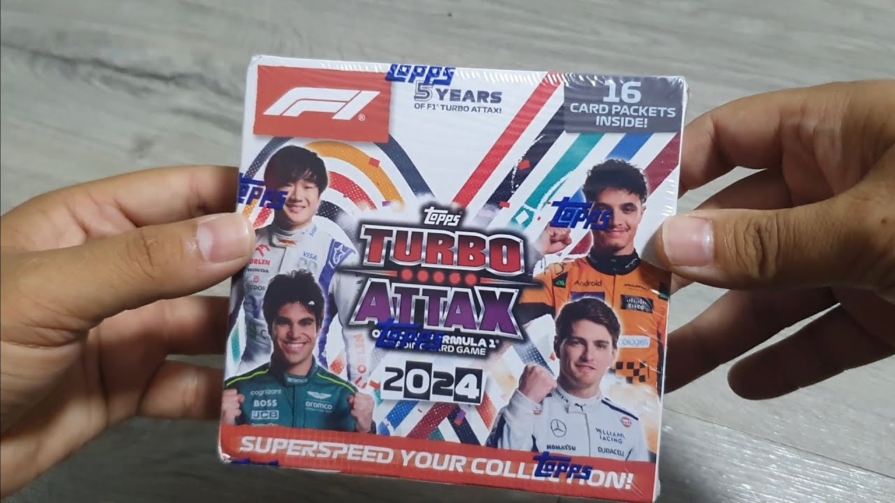 Topps Turbo Attax 2024 Jumbo Box Opening
