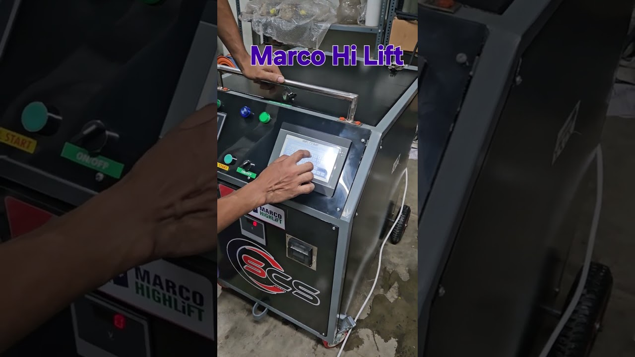 Engine decarbonising machine, HHO CARBON CLEANING MACHINE, INOVETOR Marco Hi Lift 