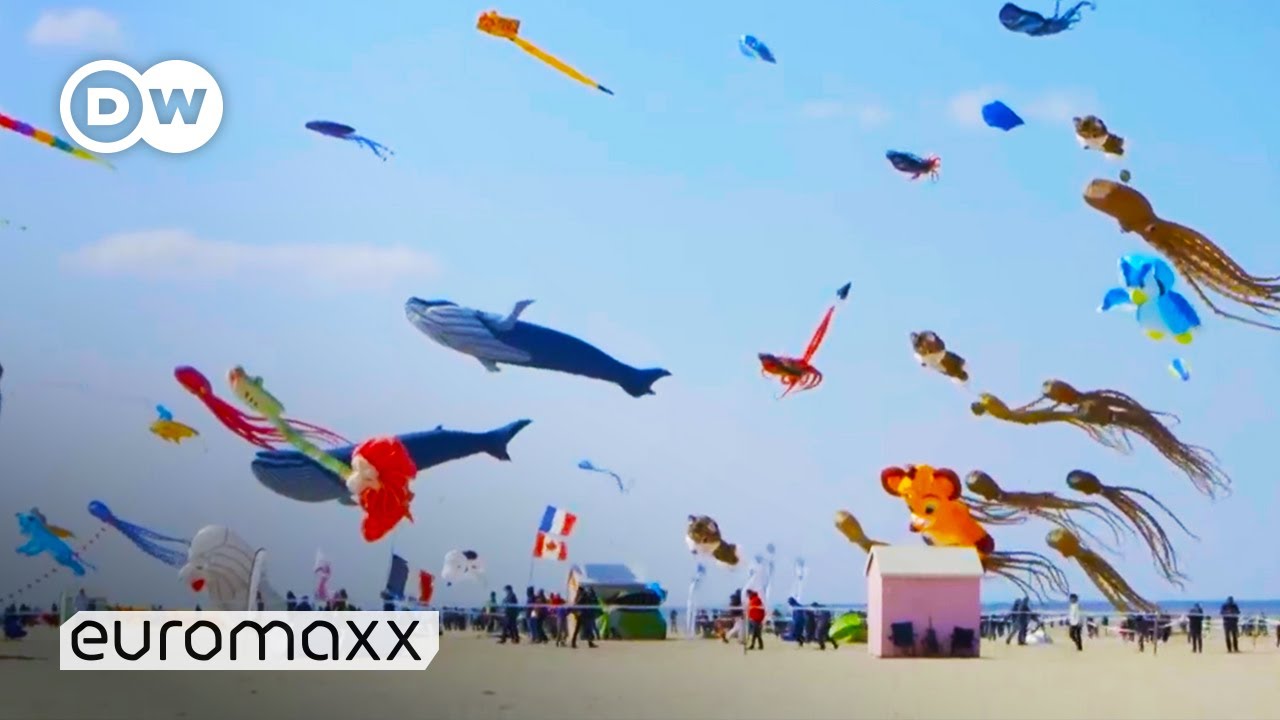Biggest Kite Festival in Europe | Up in the Air in Berck-sur-Mer, France