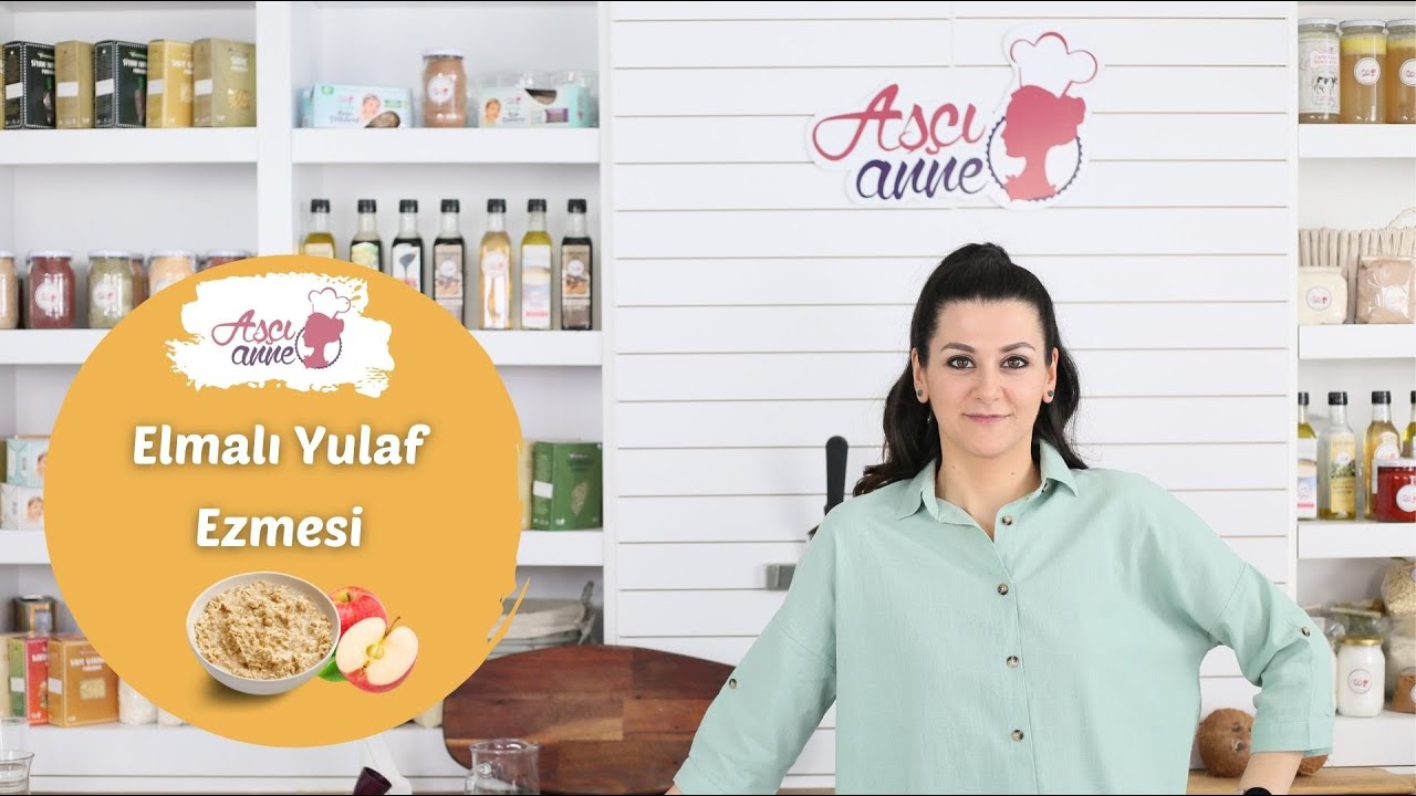 Elmalı Yulaf Ezmesi | Aşçı Anne ile Ek Gıda Tarifleri #ekgıda