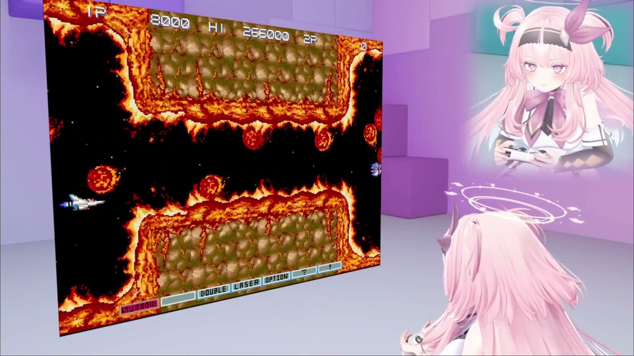 [test] GRADIUS III Stage 7 /w VDRAW