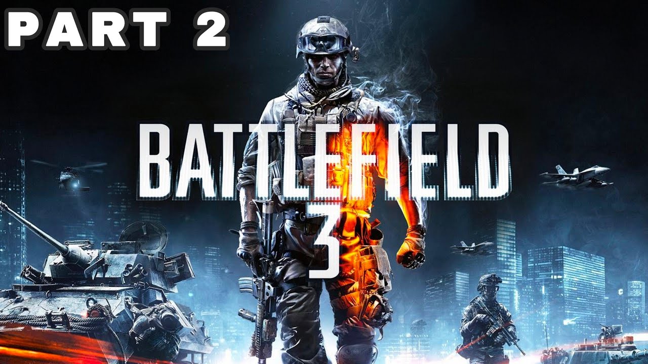 BATTLEFIELD 3 WALKTHROUGH PT. 2(HARD DIFFICULTY) ( LETS GET HYPE 4 BF6!)