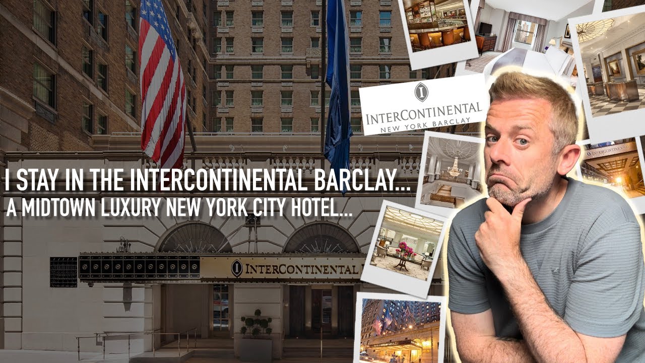 Я останавливаюсь в InterContinental Barclay — роскошном отеле в центре Нью-Йорка!