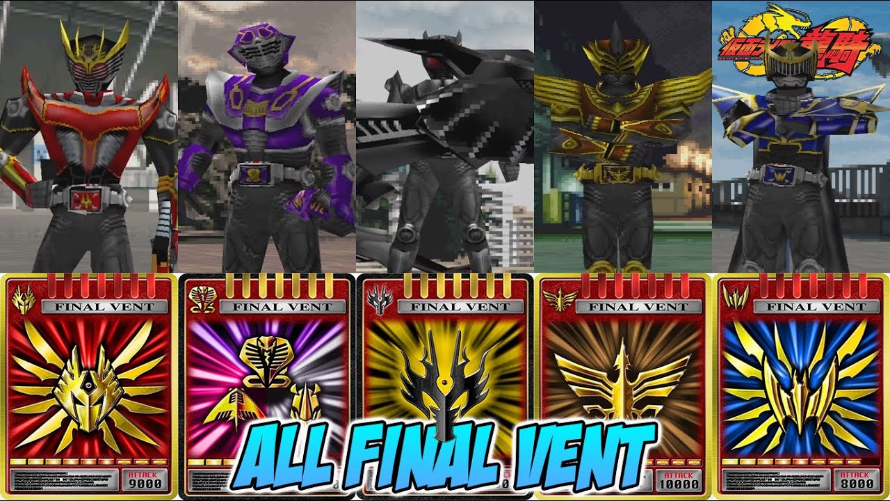 Kamen Rider Ryuki All Ultimate Final Vent Finisher
