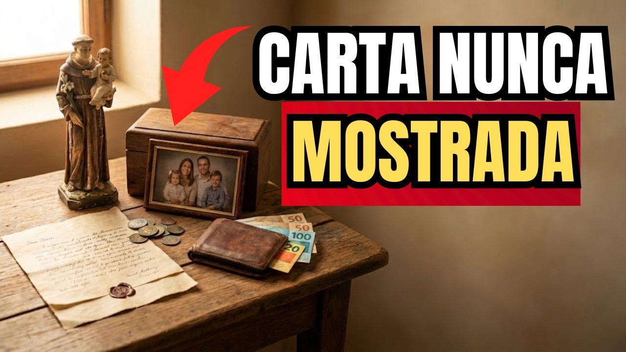 A Carta de Santo Antônio: A Revelação Financeira que Salvou uma Família da Rua - Testemunho Real