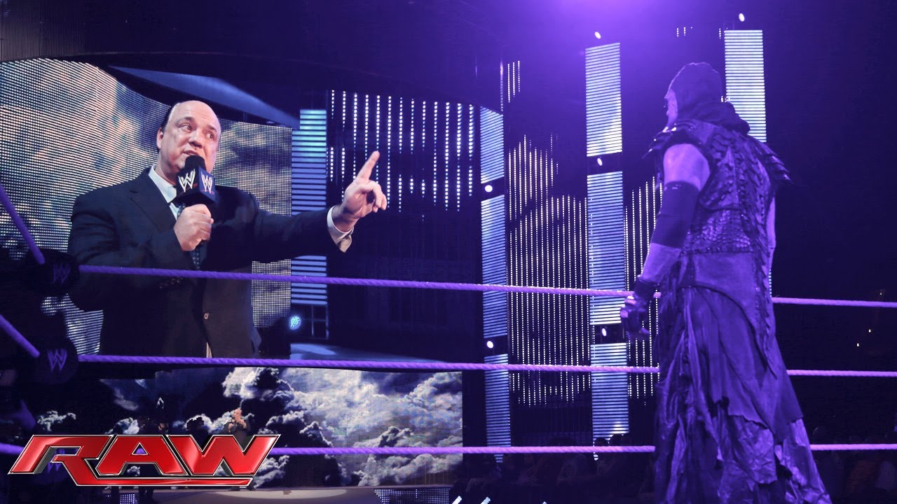 Undertaker vows to keep his streak alive at WrestleMania 30: Raw, March 10, 2014