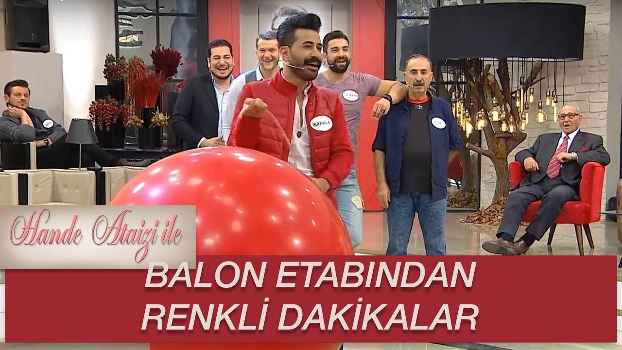Hande Ataizi ile Yarışalım | BALON ETABINDAN RENKLİ DAKİKALAR