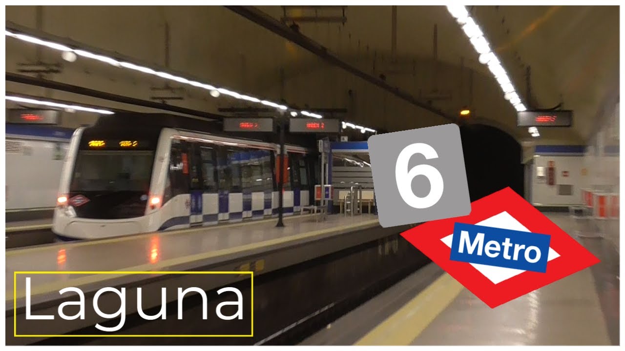 Circulaciones por Laguna L6: Metro de Madrid (Serie 8400)