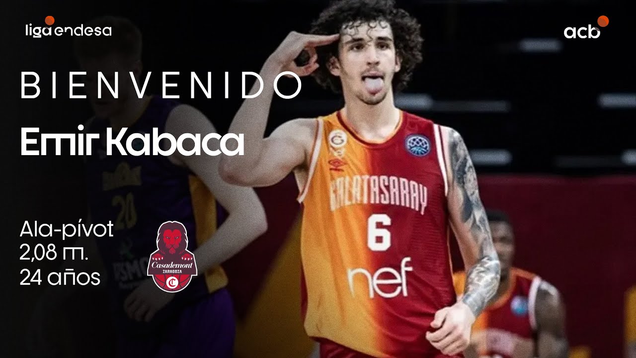 Sadik Emir Kabaca, nuevo fichaje de Casademont Zaragoza | Liga Endesa 2025-26