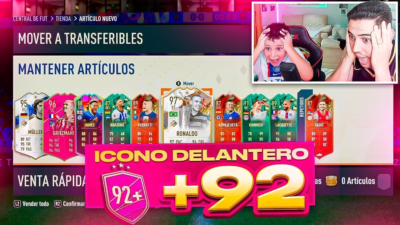 ABRIMOS EL ICONO DELANTERO 92+ MM/TOTY/FB Y EL LOTTE FUTTIES 87X10 !! NUEVO SBC EN FIFA 23