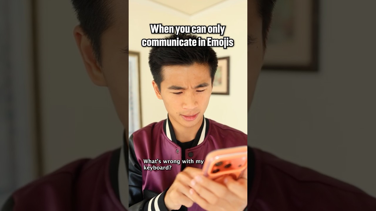 When you can only communicate in Emojis