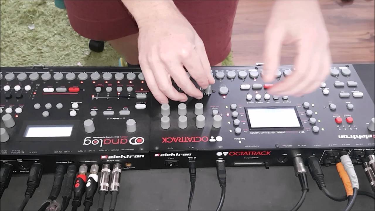 MILES COSMO // sampling/jamming using Elektron Octatrack, Machinedrum, Roland System 1m