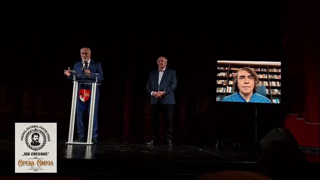 Gabriel Chifu, laureatul Premiului Național pentru Proză „Ion Creangă” – Opera Omnia 2026