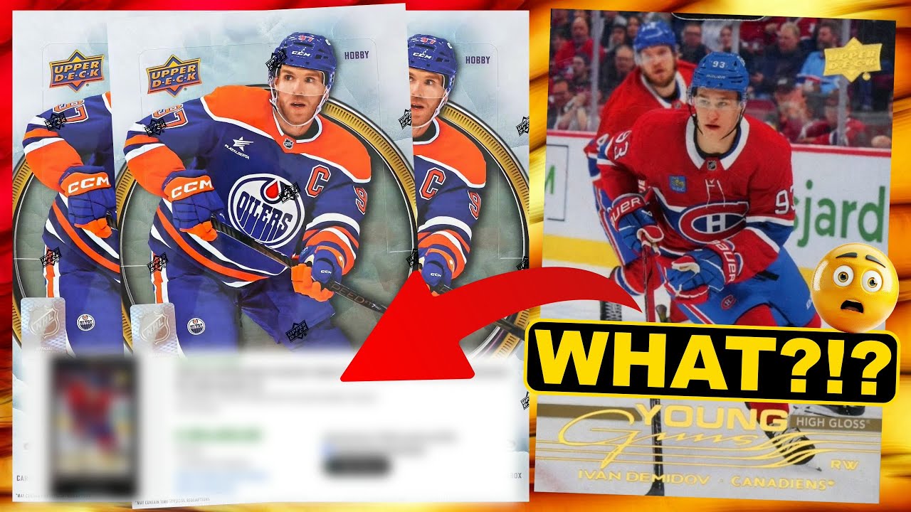 ГЛЯНЦЕВЫЙ DEMIDOV ПРОДАН ЗА ЧТО?!? - 2025-26 Upper Deck Series 1 Hockey Hobby Case Break Часть 2