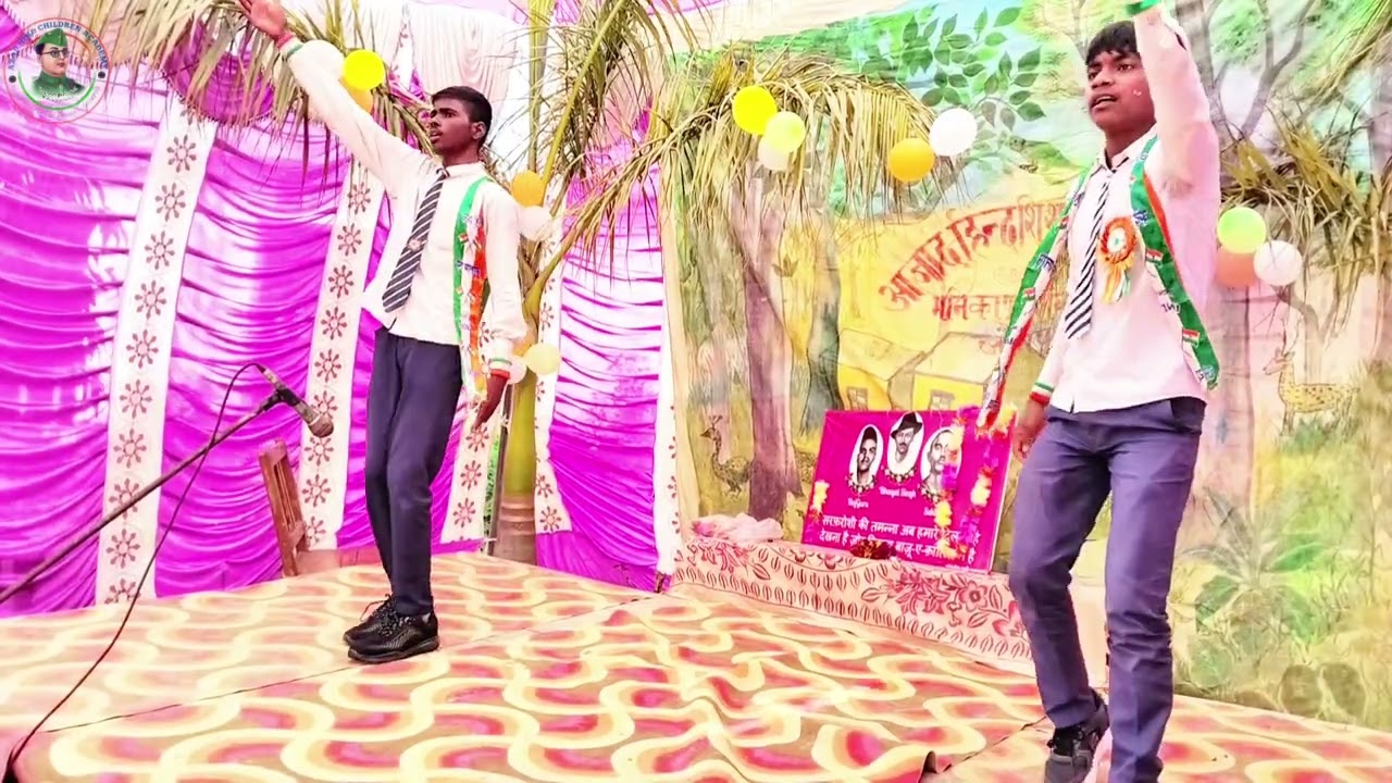 Hindustan ka beta hu open challenge karata hu // Azad hind children academy #school #video #dance 