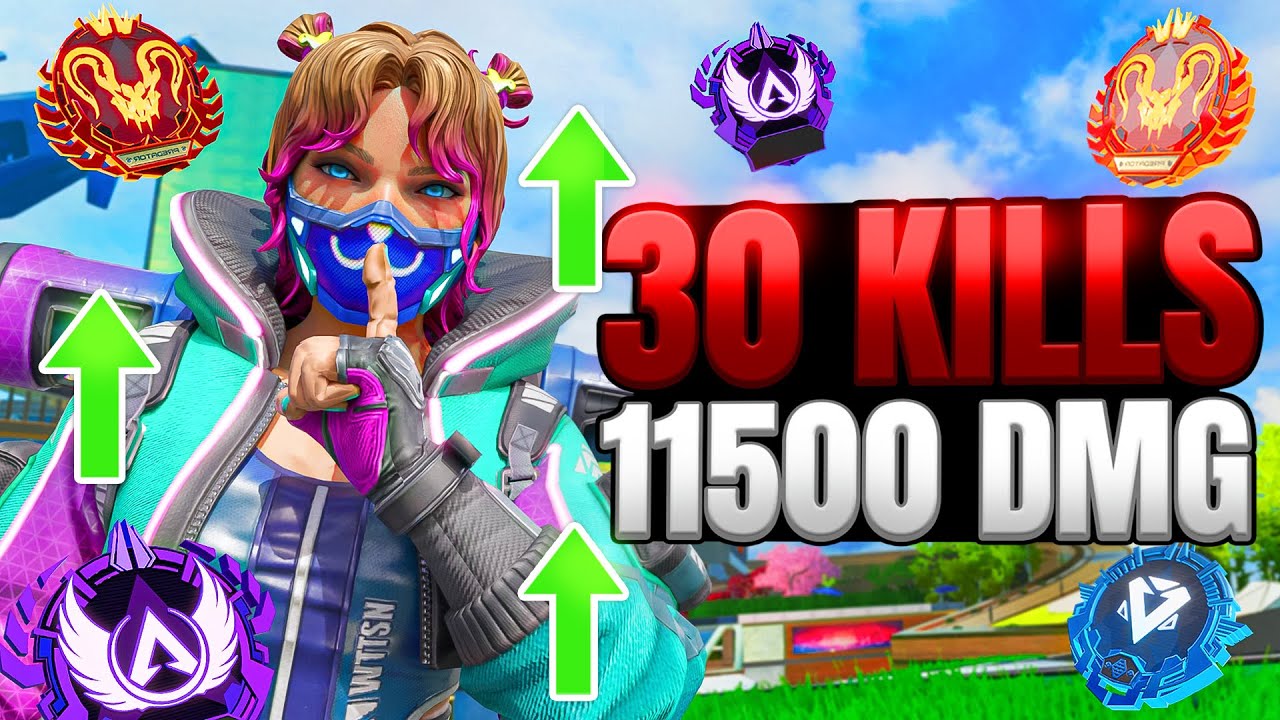 High Level Buffed Wattson Ranked Gameplay - Apex Legends (No Commentary)