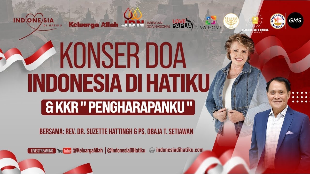 Konser Doa Indonesia Di Hatiku | Rev. Dr. Suzette Hattingh | Keluarga Allah | 1 Desember 2023