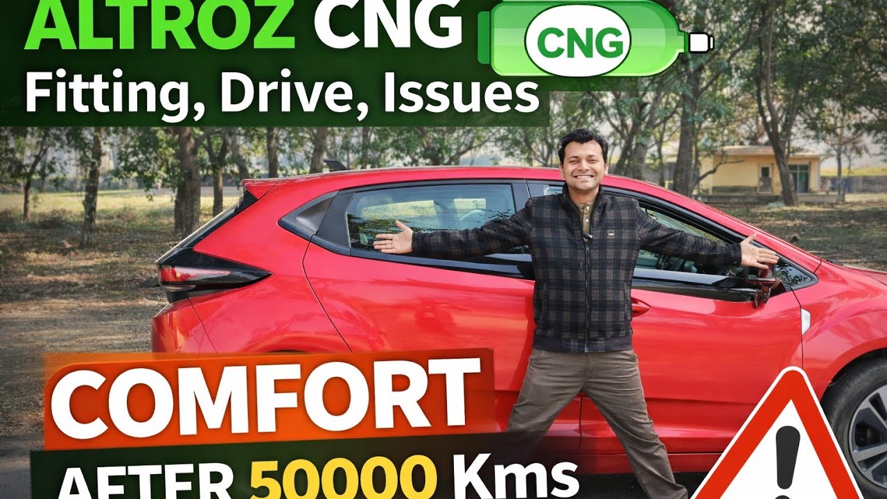 Altroz after 50,000kms| reliability| pickup | CNG | Mileage Test | retro fitment & Drive Impression