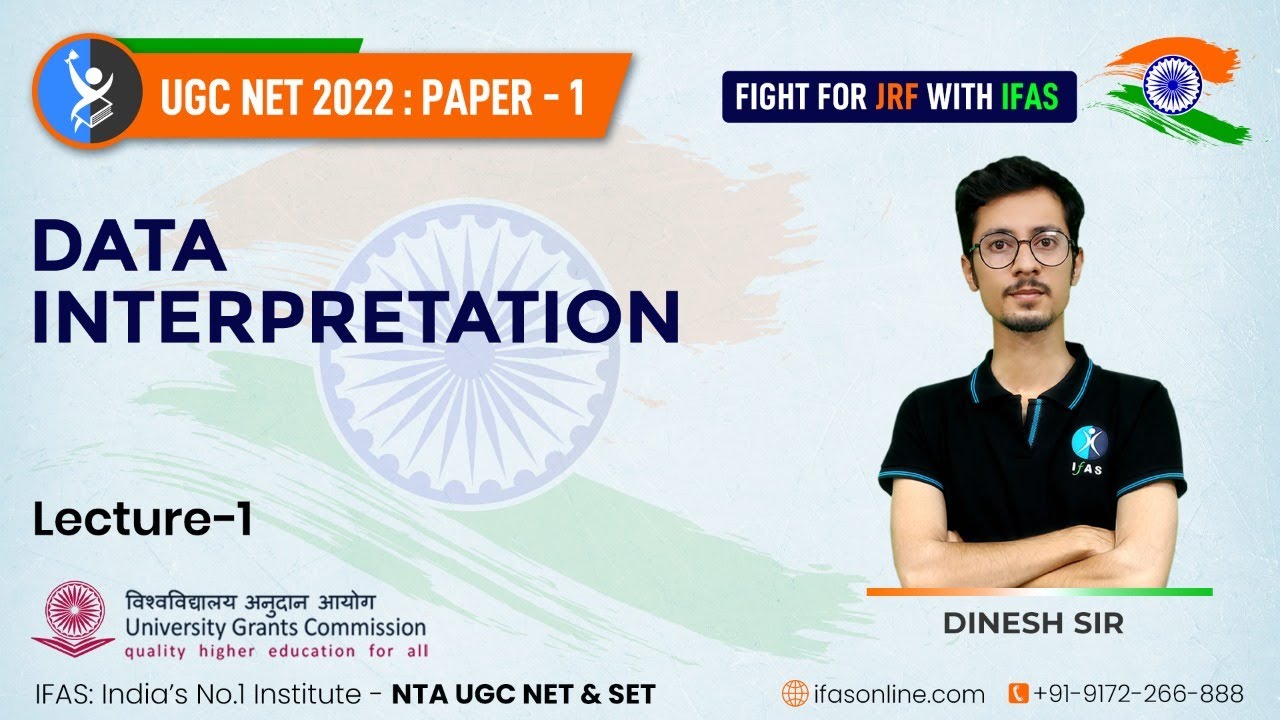 Data Interpretation For UGC NET Paper 1  |