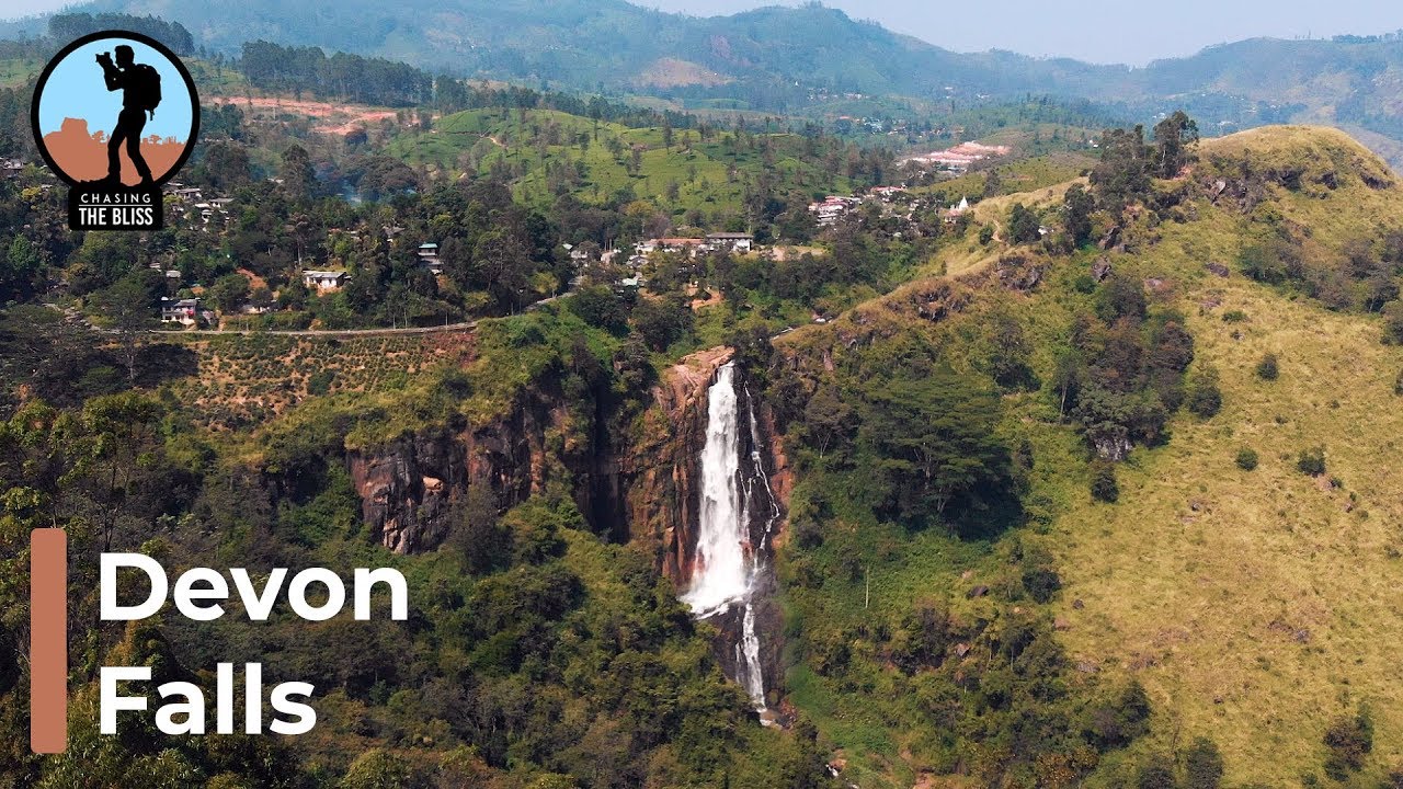 Devon Falls in Sri Lanka - Veil of the Valley