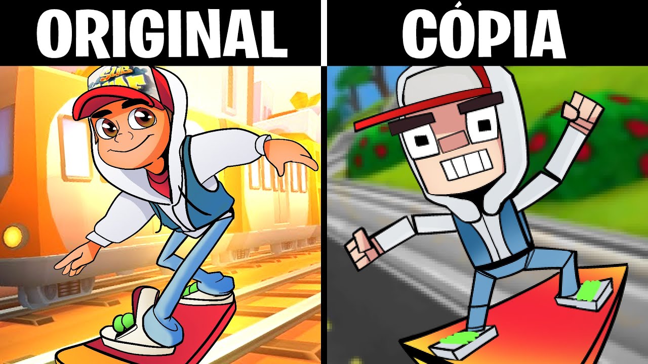 AS PIORES CÓPIAS DO SUBWAY SURFERS