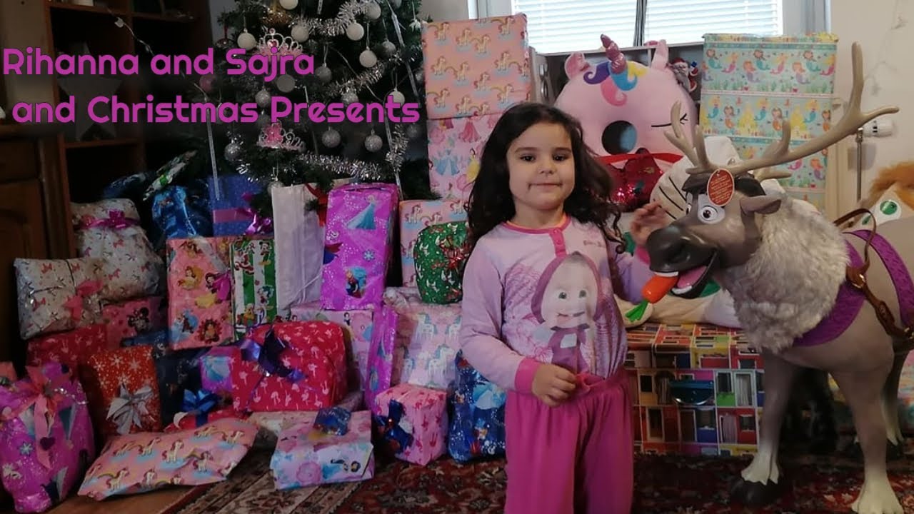 Unwrap Holiday Joy! 🎁 Rihanna & Sajra’s Christmas Presents | Kids Fun & Surprises!