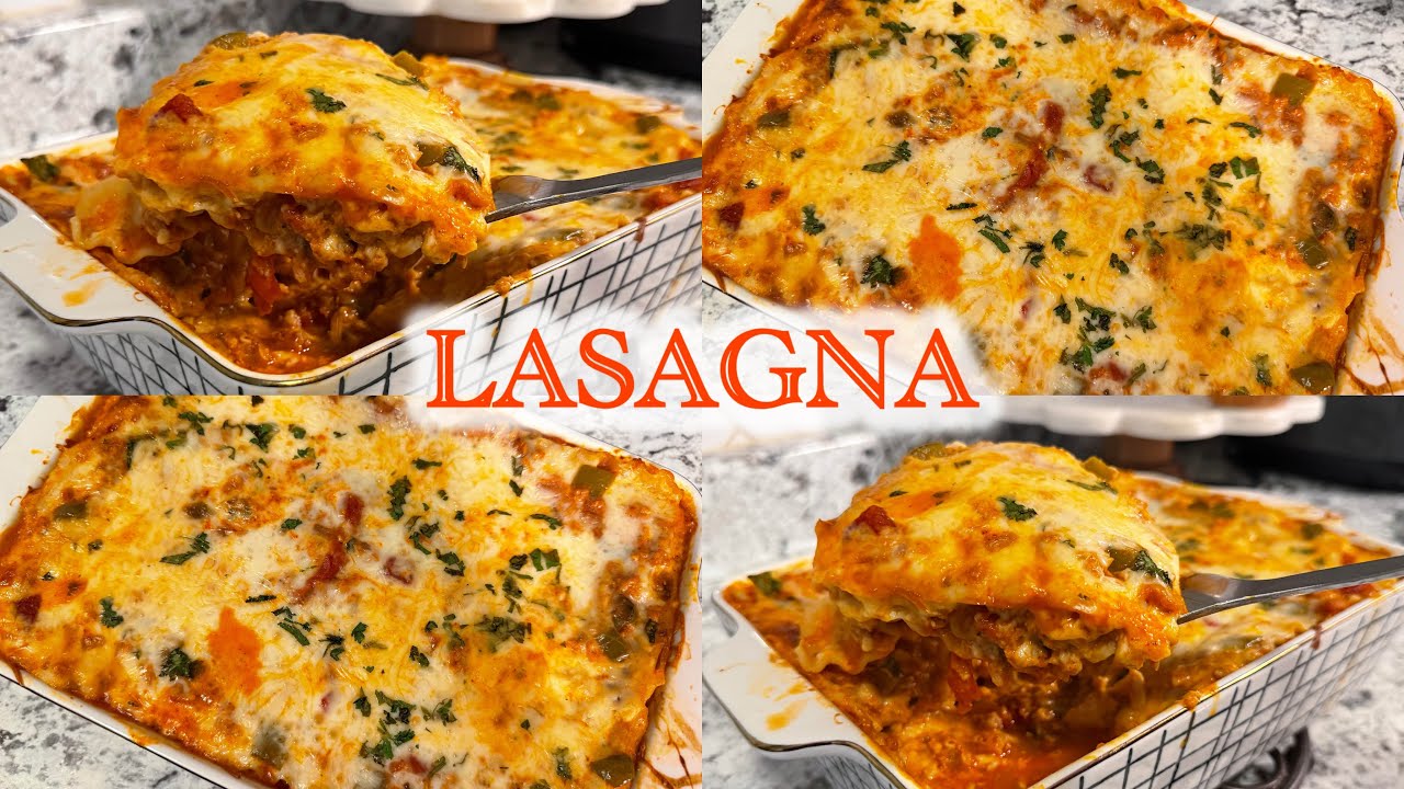 Beef Lasagna recipe | how to make meat Lasagna at home | white sauce lasagna | Meat lovers Lasagna 