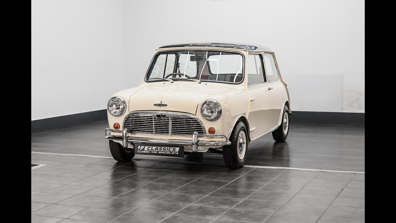 1965 Mk1 Austin Mini Cooper S 'Old English White Over Black