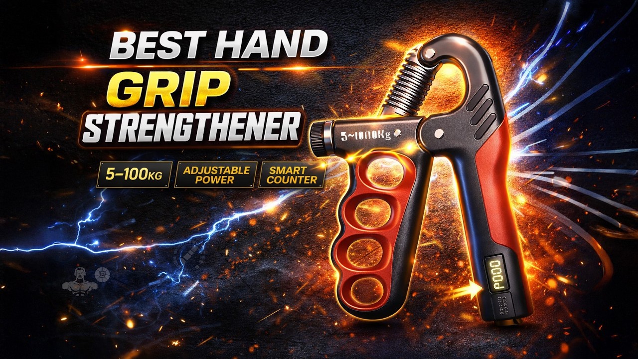 Best Hand Grip Strengthener for Gym, Sports & Recovery!