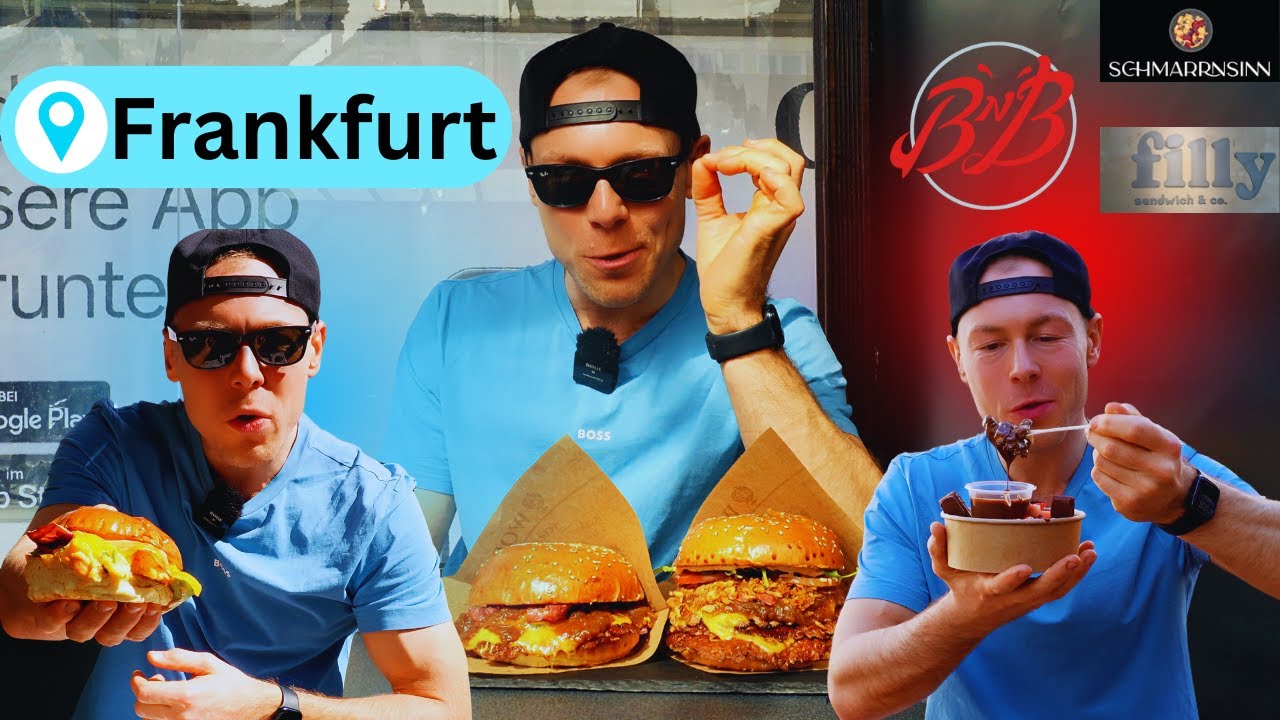 EINFACH GEIL! 🤯 Diese 3 Food-Spots MUSST du kennen! Big M - Frankfurt Food Saga #1