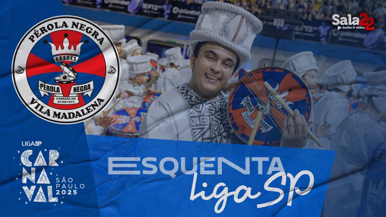 PÉROLA NEGRA 4K - ESQUENTA | CARNAVAL 2025 - LIGA-SP