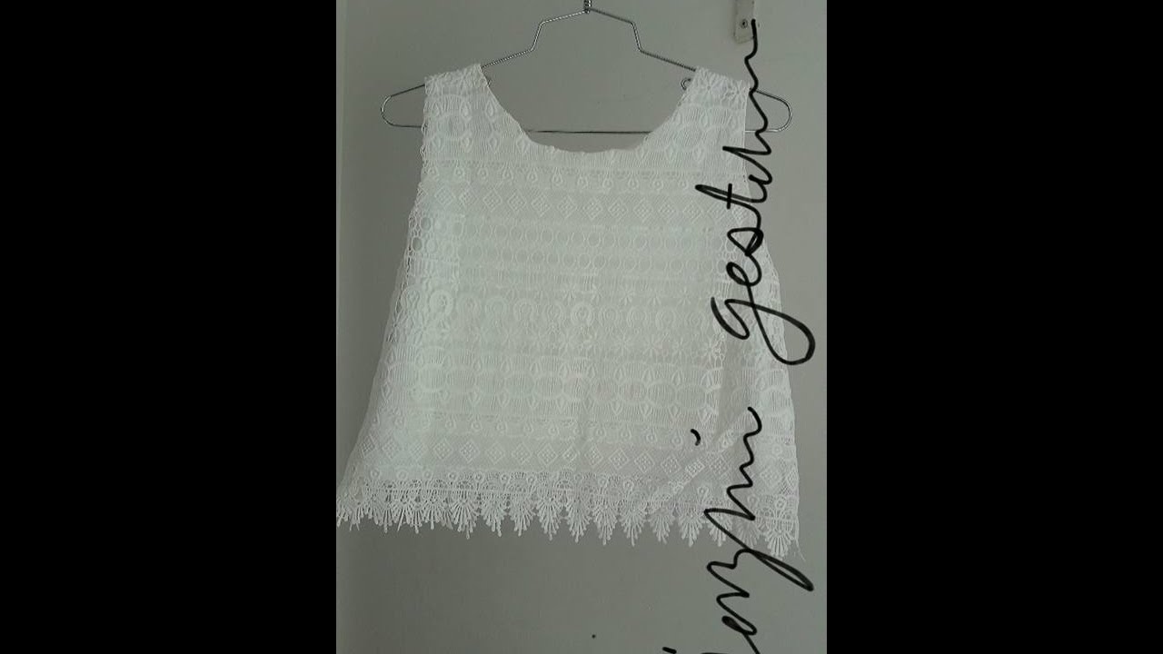 Blusa de Encaje 2019 - Jazmin Gastelum
