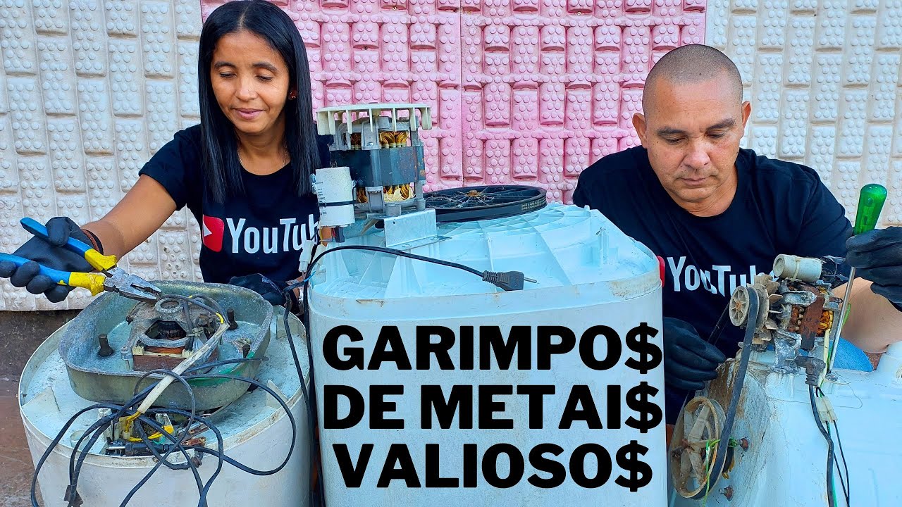 COMO GARIMPAR METAIS VALIOSOS DE APARELHOS ELÉTRICOS | parte 01
