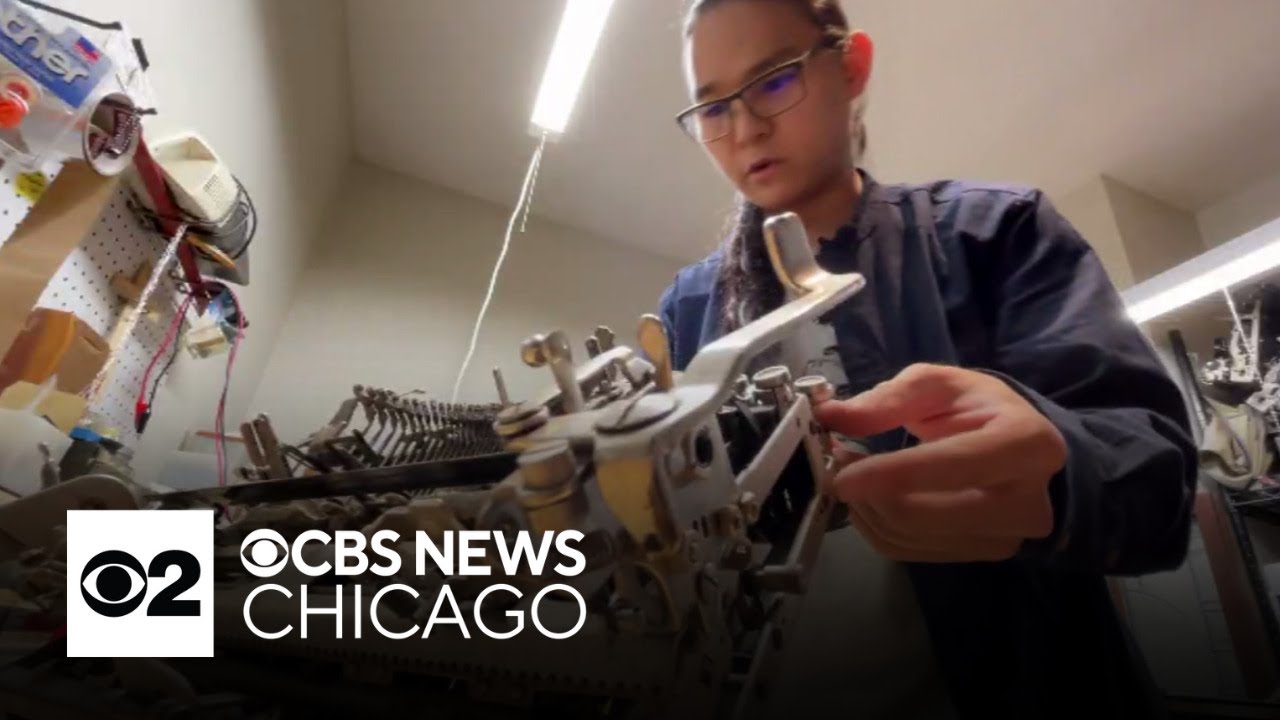 Suburban Chicago typewriter repair business makes what's old seem new again