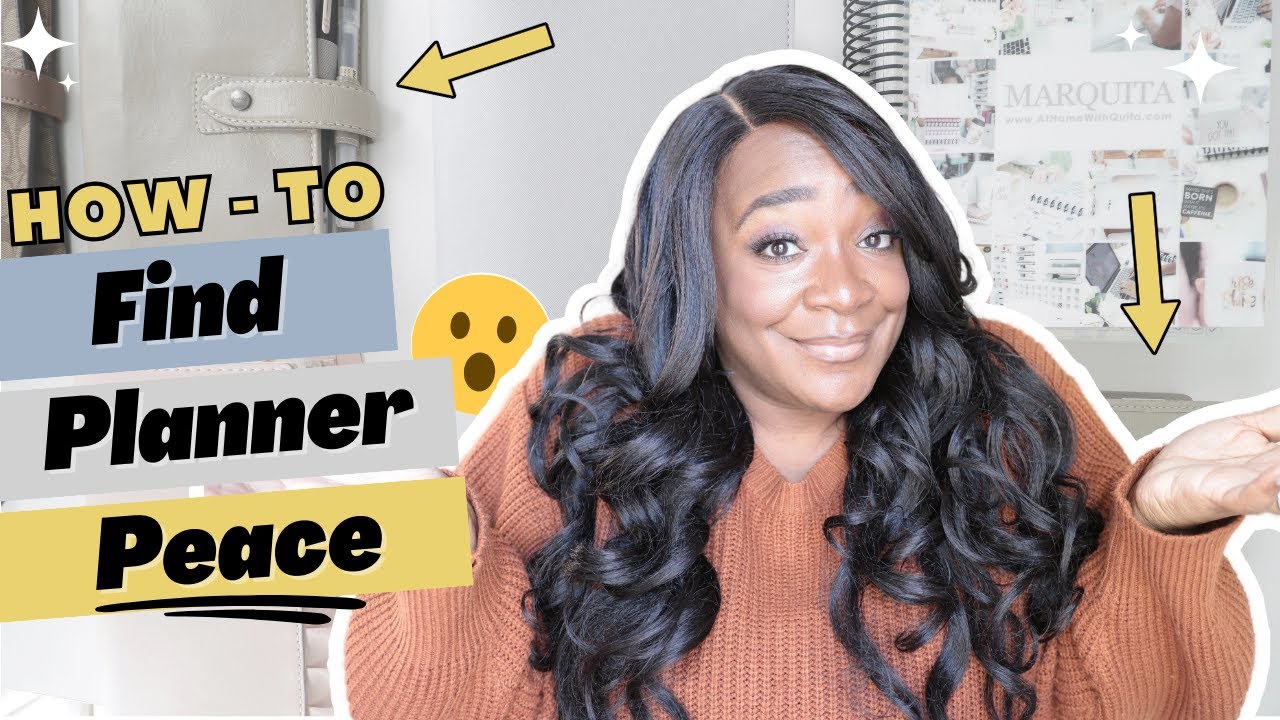 PLANNER PEACE: 18 Things To Do BEFORE Setting Up Your Planner