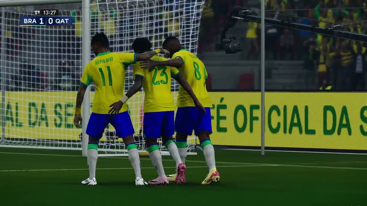 Amistoso 2031 - BRASIL 3 X 2 CATAR